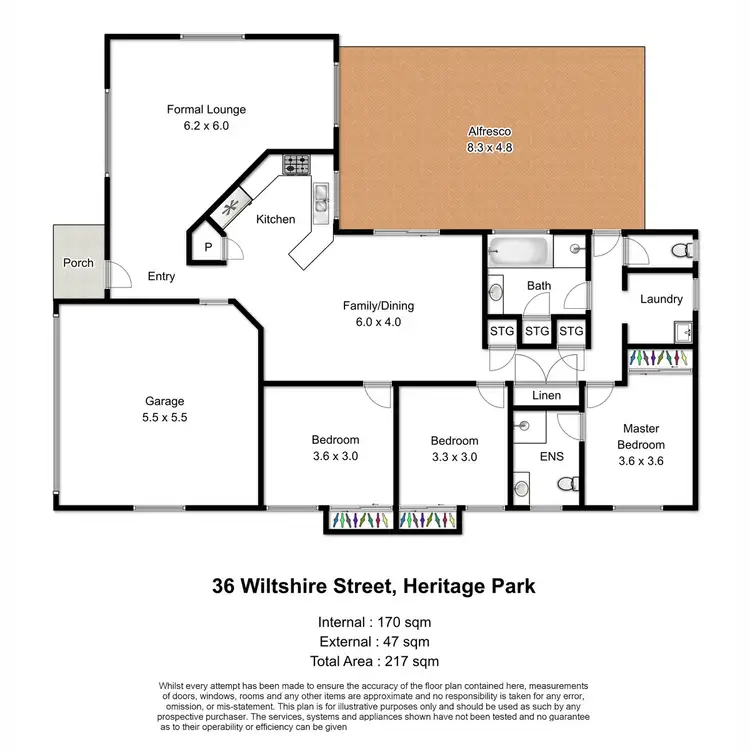 Floorplan of Homely house listing, 36 Wiltshire Street, Heritage Park QLD 4118