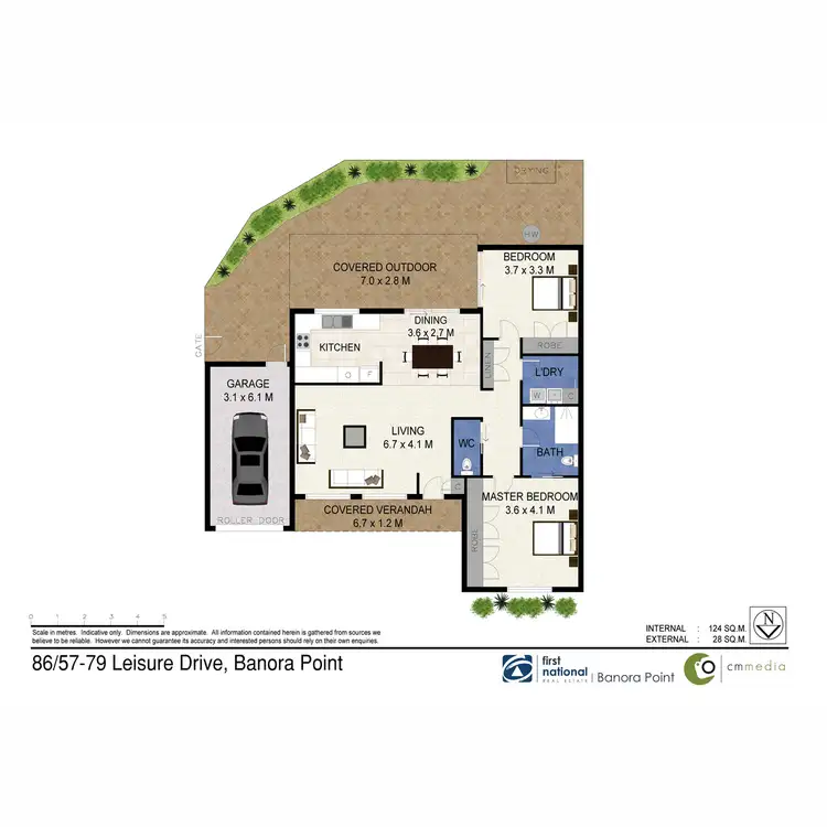 Floorplan of Homely villa listing, 86/57-79 Leisure Drive, Banora Point NSW 2486