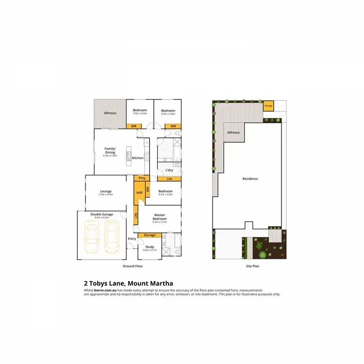 Floorplan of Homely house listing, 2 Tobys Lane, Mount Martha VIC 3934