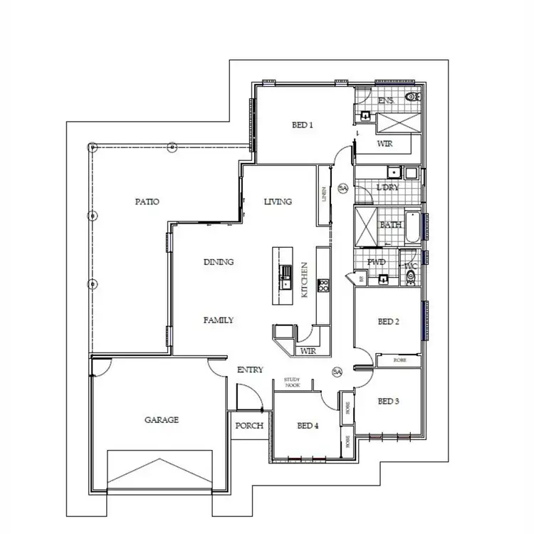 Floorplan of Homely house listing, 22 Edenbrook Drive, Parkhurst QLD 4702