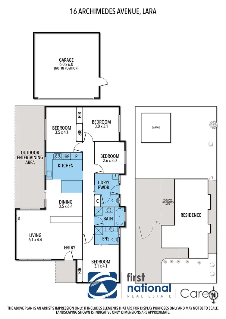 Floorplan of Homely house listing, 16 Archimedes Avenue, Lara VIC 3212