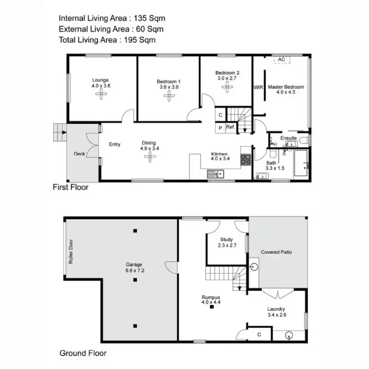 Floorplan of Homely house listing, 15 Arundal Street, Brighton QLD 4017