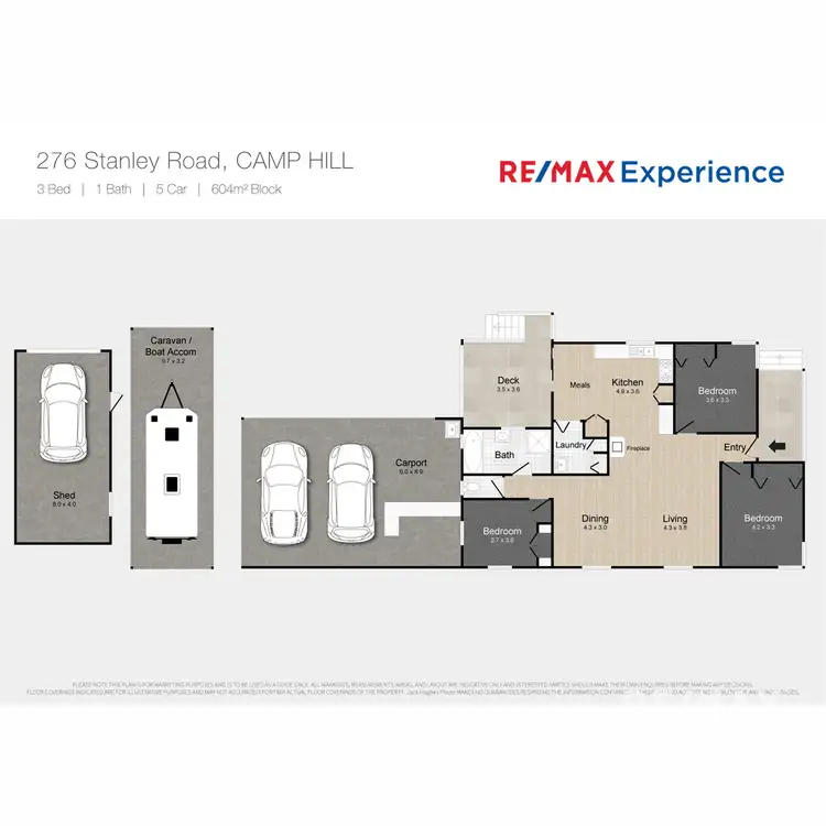 Floorplan of Homely house listing, 276 Stanley Road, Carina QLD 4152