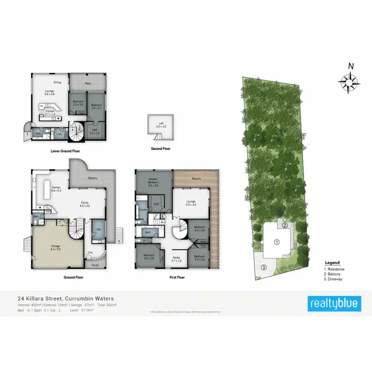 Floorplan of Homely house listing, 24 Killara Street, Currumbin Waters QLD 4223