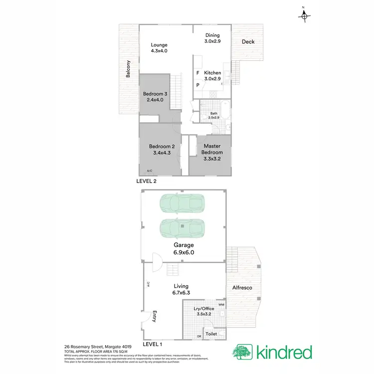 Floorplan of Homely house listing, 26 Rosemary Street, Margate QLD 4019