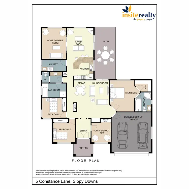 Floorplan of Homely house listing, 5 Constance Lane, Sippy Downs QLD 4556