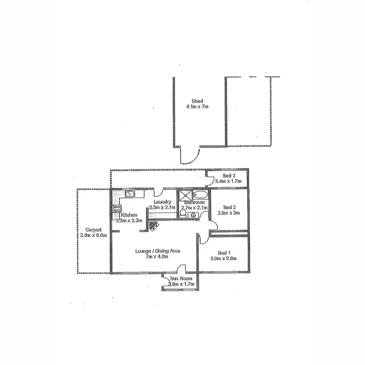 Floorplan of Homely house listing, 9 Randall Street, Mannum SA 5238