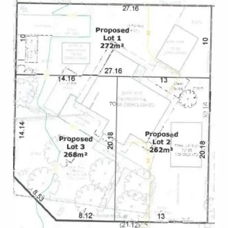 Floorplan of Homely land listing, Proposed 1/48 Heathcroft Road, Balga WA 6061