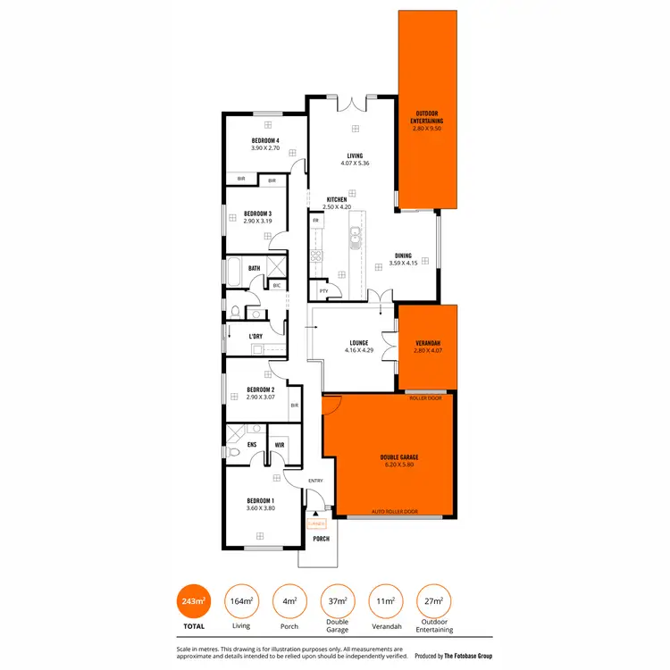 Floorplan of Homely house listing, 119 Sanctuary Drive, Mawson Lakes SA 5095