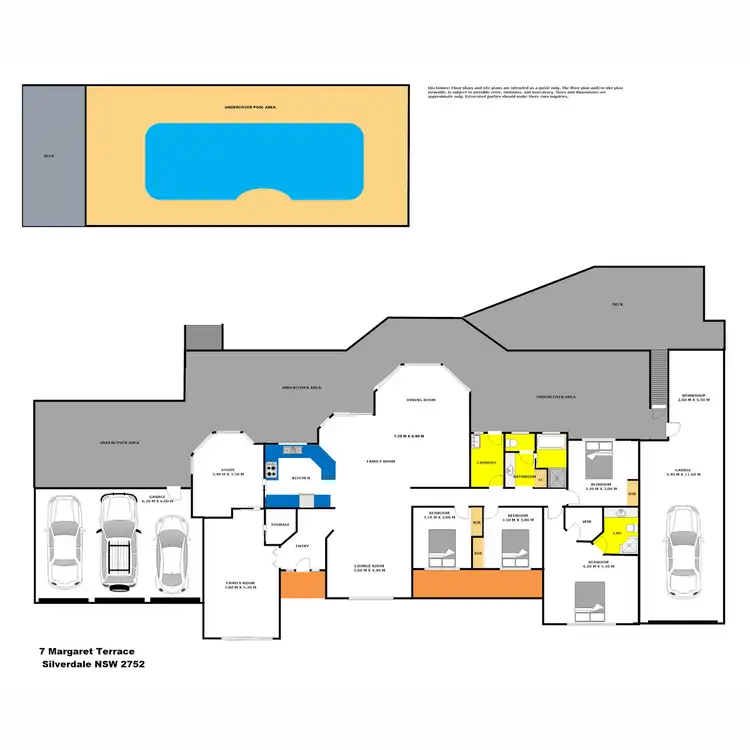 Floorplan of Homely house listing, 7 Margaret Terrace, Silverdale NSW 2752