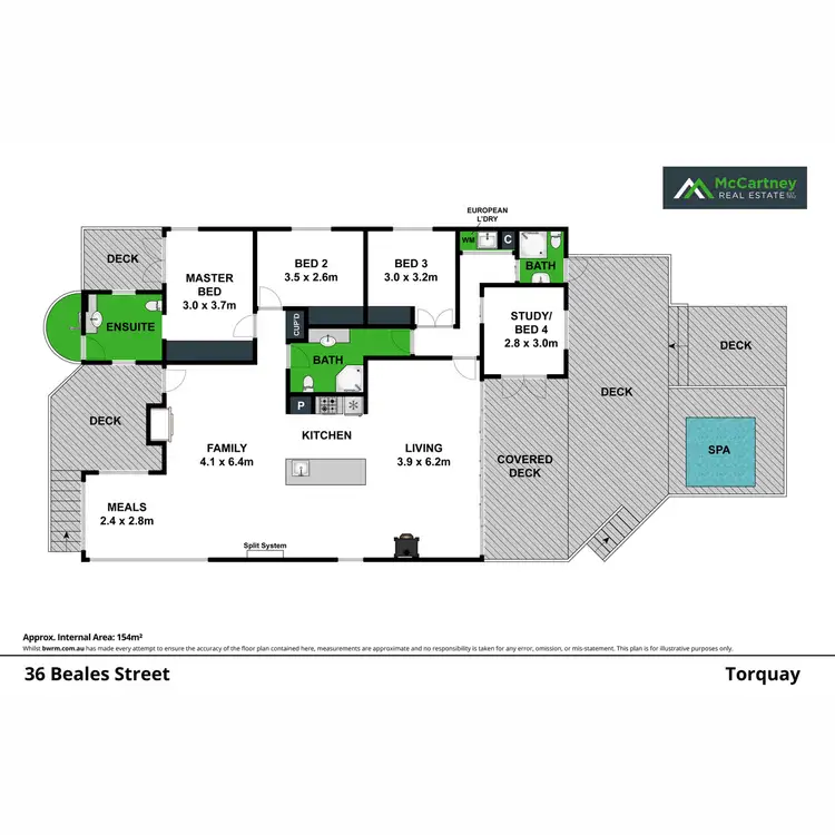 Floorplan of Homely house listing, 36 Beales Street, Torquay VIC 3228