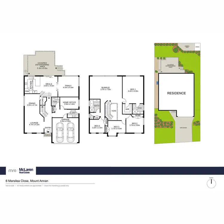 Floorplan of Homely house listing, 6 Marsilea Close, Mount Annan NSW 2567