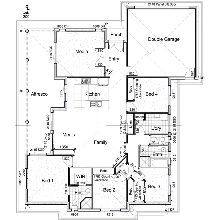Floorplan of Homely house listing, 7 Connemara Drive, Kawana QLD 4701