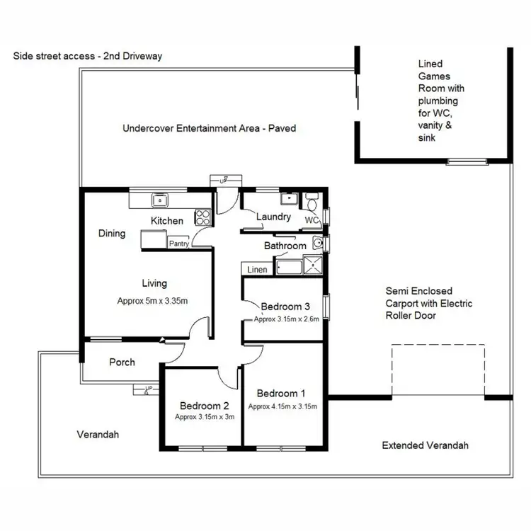 Floorplan of Homely house listing, 3 Withers Street, Port Augusta SA 5700