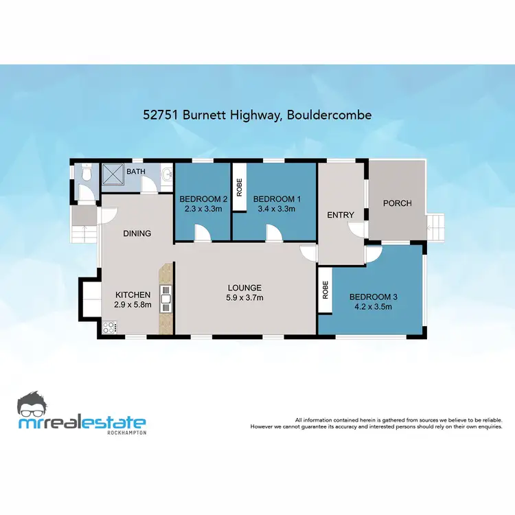 Floorplan of Homely house listing, 52751 Burnett Highway, Bouldercombe QLD 4702