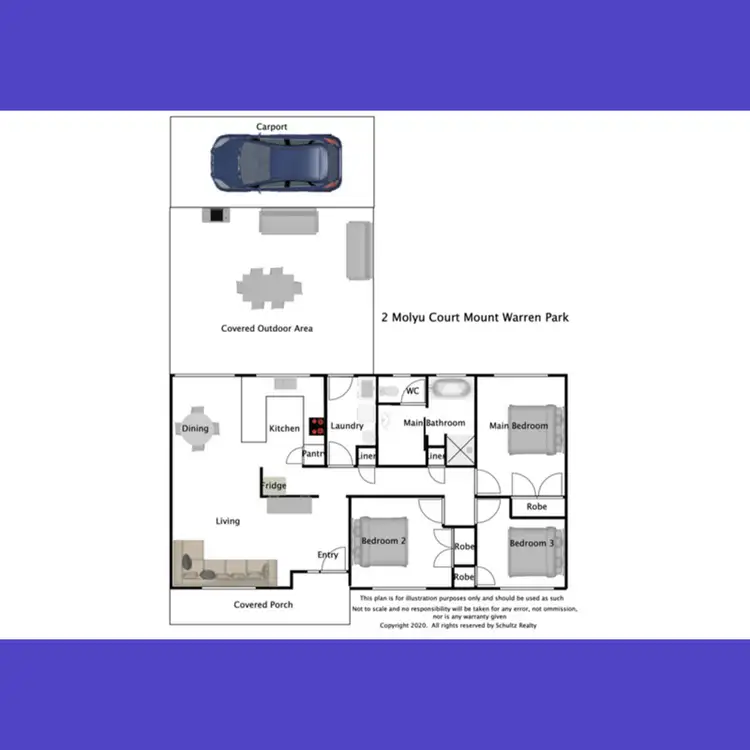 Floorplan of Homely house listing, 2 Molyu Court, Mount Warren Park QLD 4207