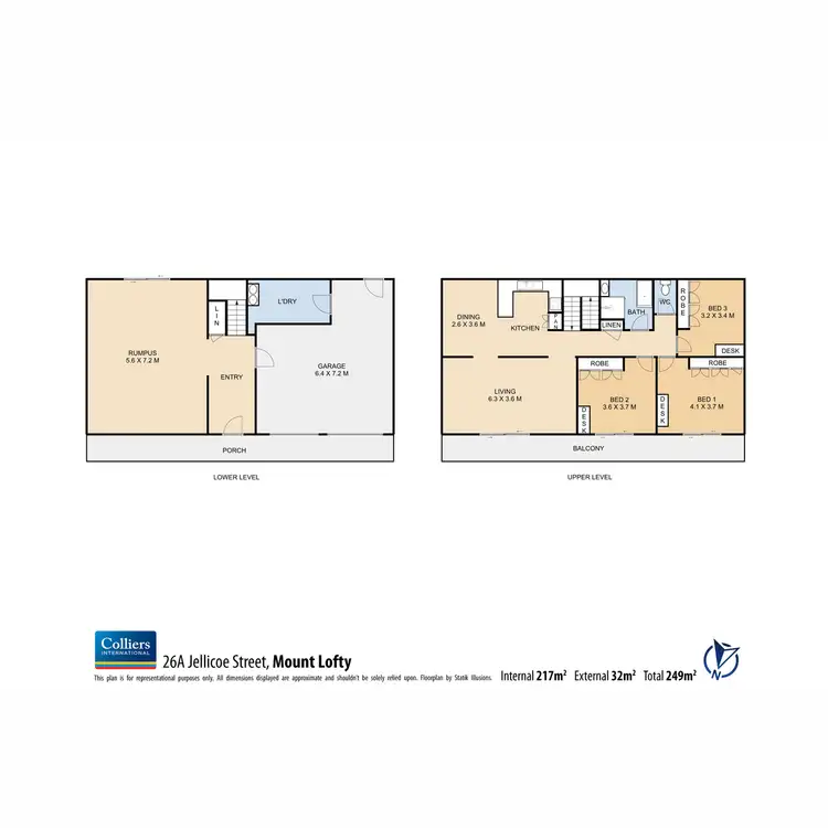 Floorplan of Homely house listing, 26a Jellicoe Street, Mount Lofty QLD 4350