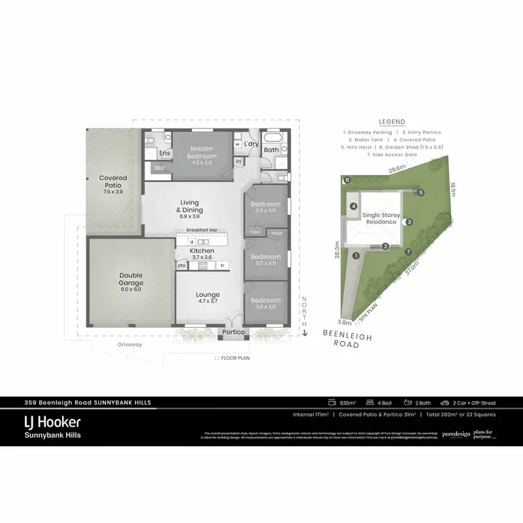Floorplan of Homely house listing, 359 Beenleigh Road, Sunnybank Hills QLD 4109