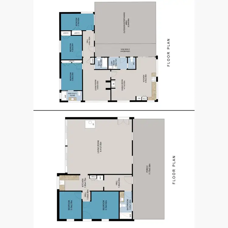 Floorplan of Homely rural property listing, 445 Gellibrand River Road, Carlisle River VIC 3239