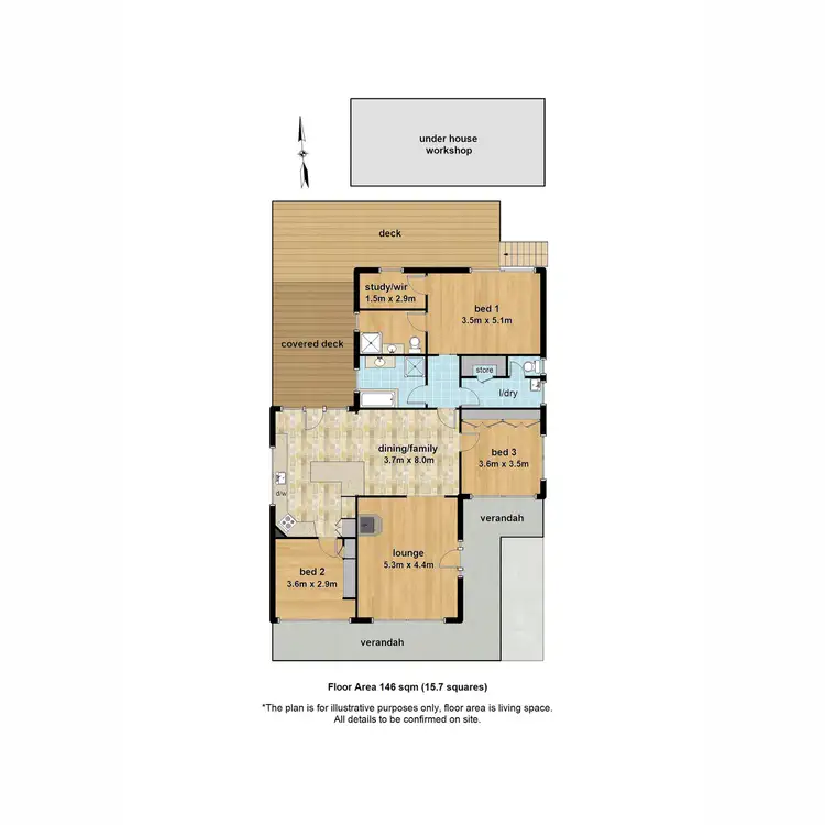 Floorplan of Homely house listing, 111 Moxhams Road, Monbulk VIC 3793