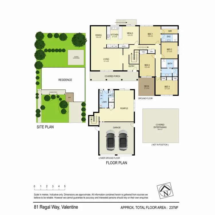 Floorplan of Homely house listing, 81 Regal Way, Valentine NSW 2280
