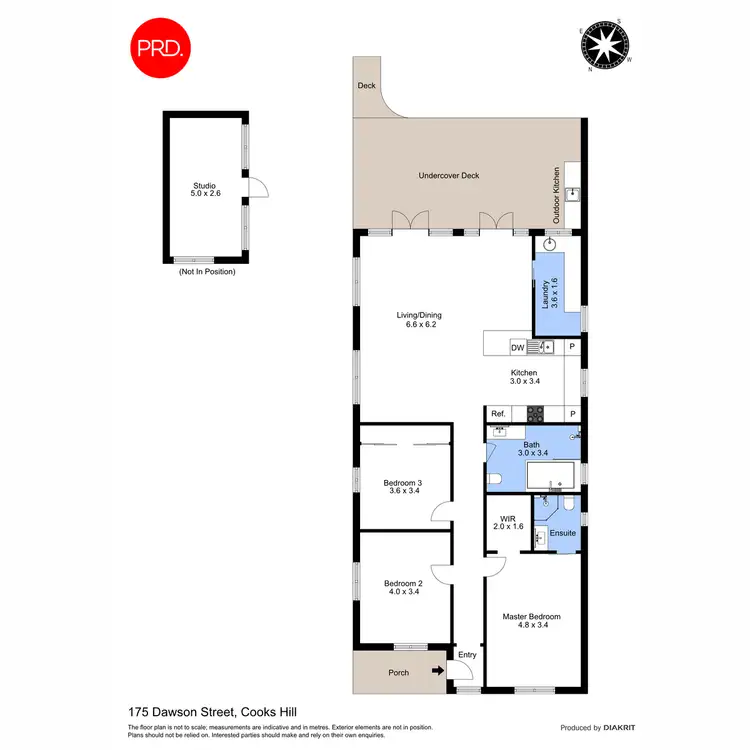 Floorplan of Homely house listing, 175 Dawson Street, Cooks Hill NSW 2300
