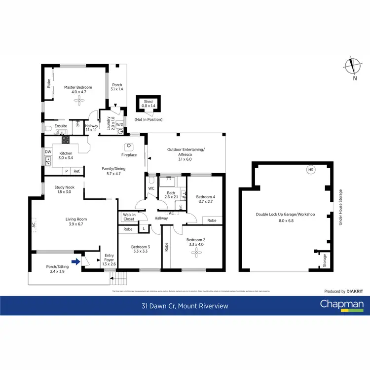 Floorplan of Homely house listing, 31 Dawn Crescent, Mount Riverview NSW 2774