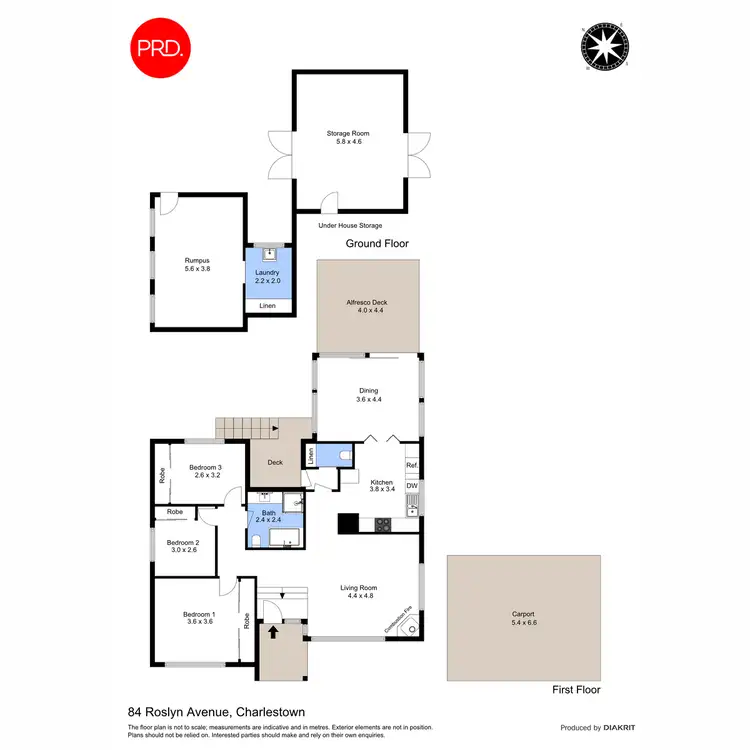 Floorplan of Homely house listing, 84 Roslyn Avenue, Charlestown NSW 2290