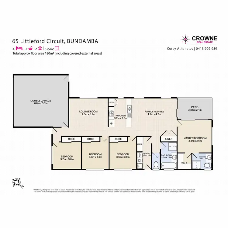 Floorplan of Homely house listing, 65 Littleford Circuit, Bundamba QLD 4304