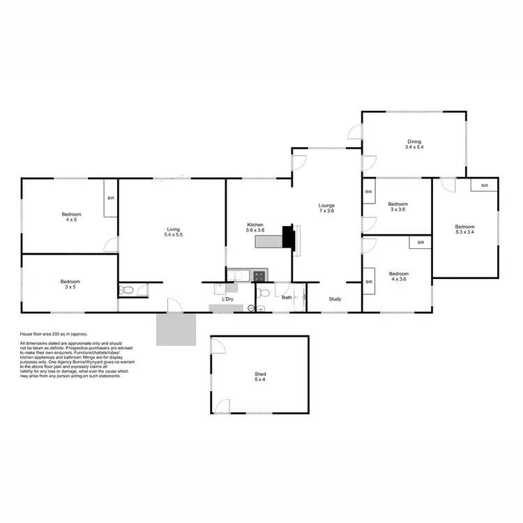 Floorplan of Homely house listing, 19 - 21 Honey Richea Road, Hellyer TAS 7321