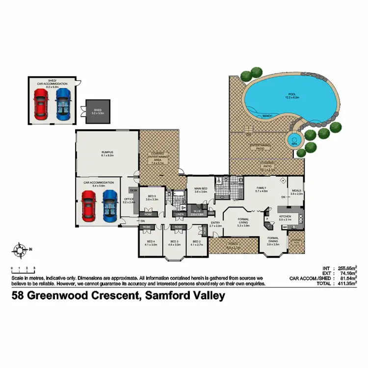 Floorplan of Homely house listing, 58 Greenwood Crescent, Samford Valley QLD 4520