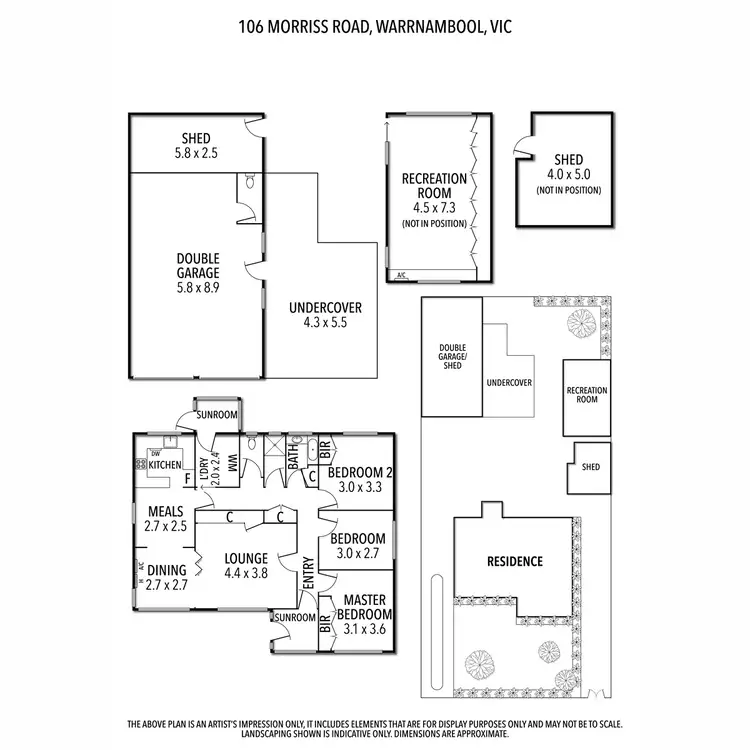 Floorplan of Homely house listing, 106 Morriss Road, Warrnambool VIC 3280