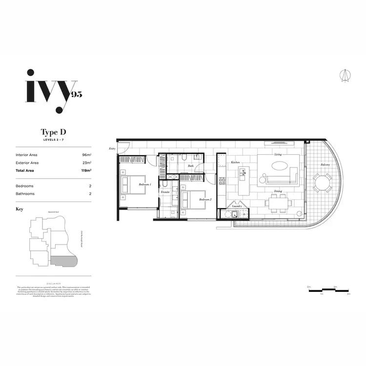 Floorplan of Homely apartment listing, 704/95 Old Burleigh Road, Broadbeach QLD 4218