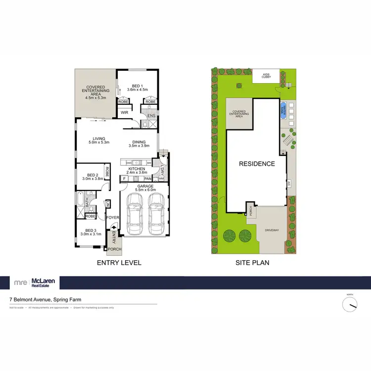 Floorplan of Homely house listing, 7 Belmont Avenue, Spring Farm NSW 2570