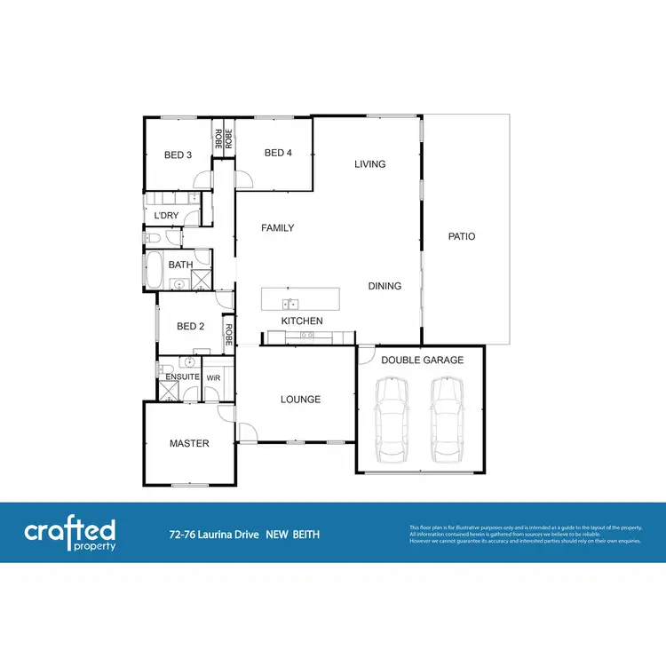 Floorplan of Homely house listing, 72-76 Laurina Drive, New Beith QLD 4124