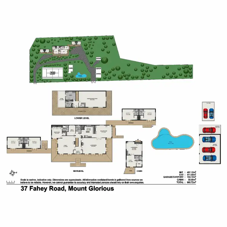 Floorplan of Homely house listing, 37 Fahey Road, Mount Glorious QLD 4520