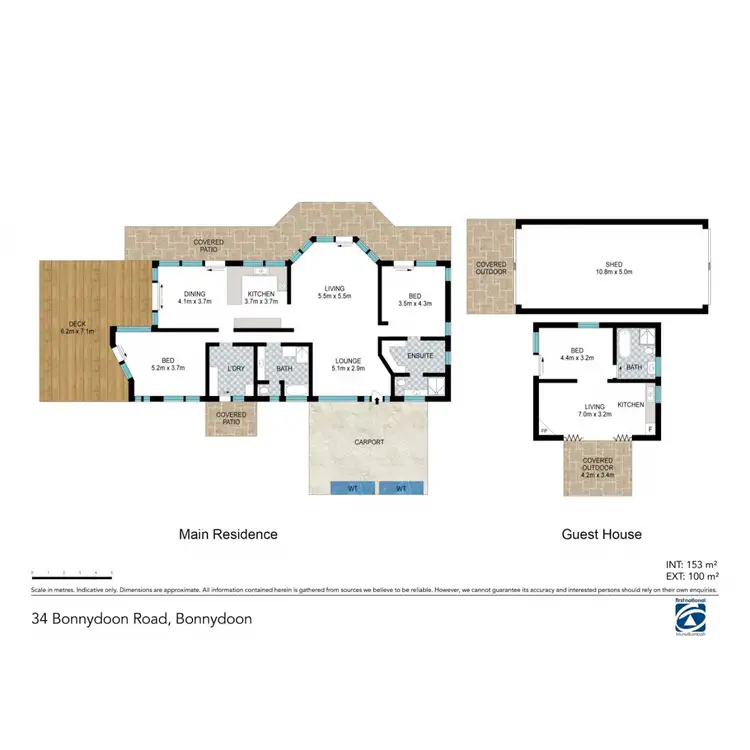 Floorplan of Homely rural property listing, 34 Bonnydoon Road, Uki NSW 2484