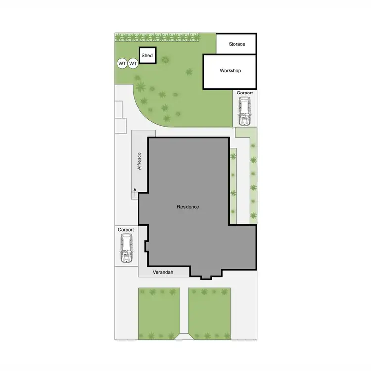 Floorplan of Homely house listing, 20 Fairway Crescent, Mccrae VIC 3938