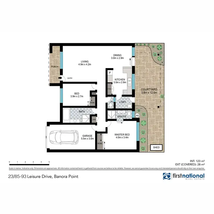 Floorplan of Homely villa listing, 23/85 Leisure Drive, Banora Point NSW 2486