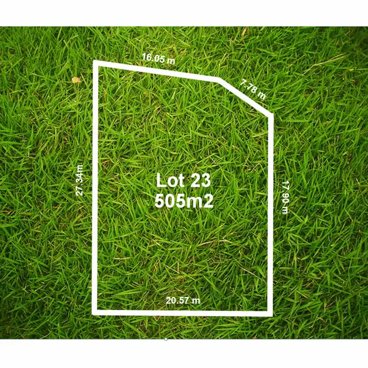 Floorplan of Homely land listing, LOT 23, 45 Independent Way, Traralgon VIC 3844