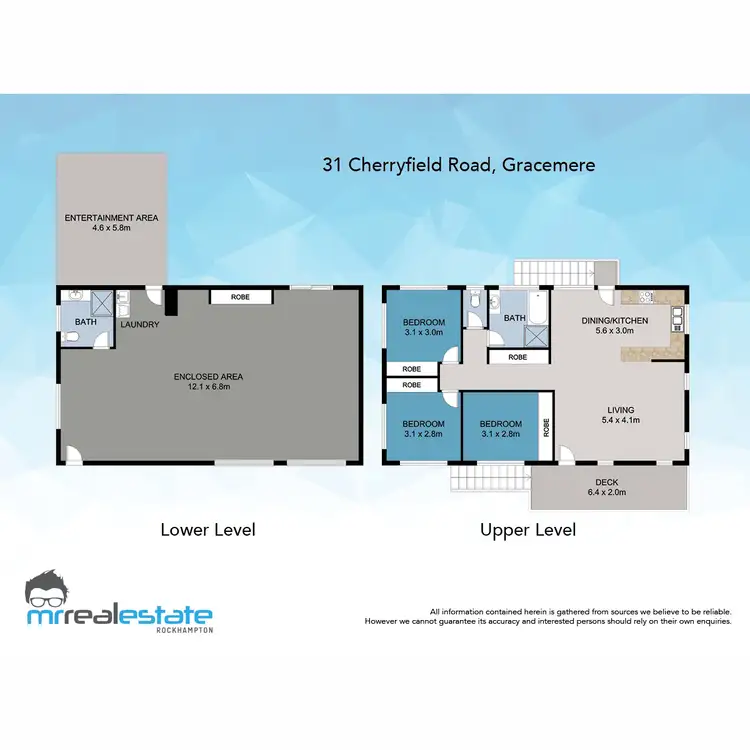 Floorplan of Homely house listing, 31 Cherryfield Road, Gracemere QLD 4702