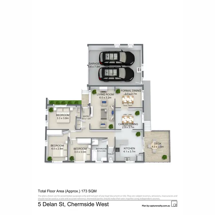 Floorplan of Homely house listing, 5 Delan Street, Chermside West QLD 4032