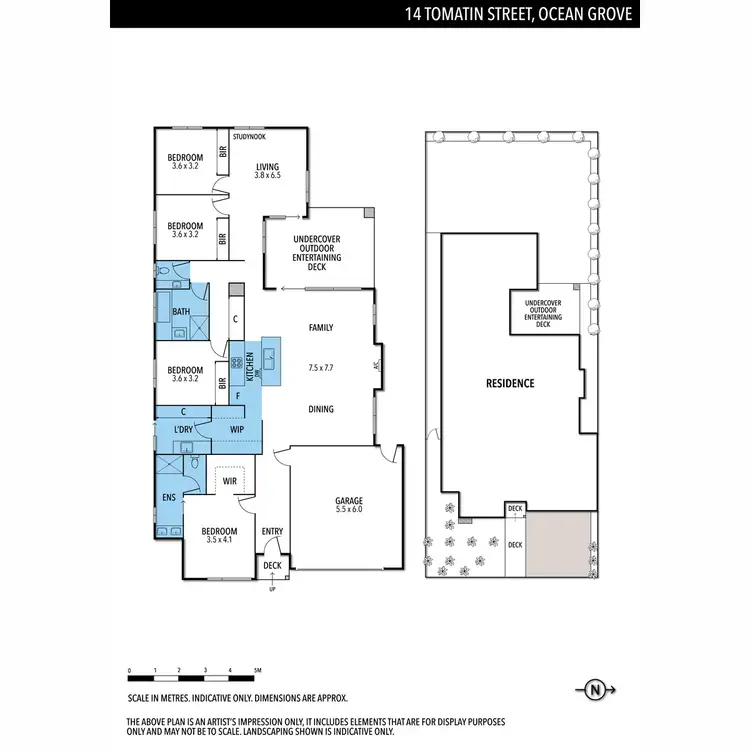 Floorplan of Homely house listing, 14 Tomatin Street, Ocean Grove VIC 3226