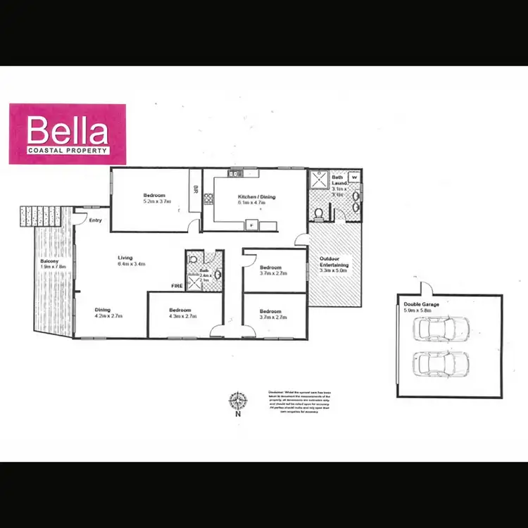 Floorplan of Homely house listing, 139 Camden Street, Ulladulla NSW 2539