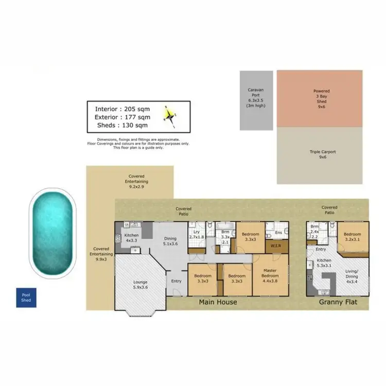 Floorplan of Homely rural property listing, 319 Uhlmann Road, Burpengary East QLD 4505