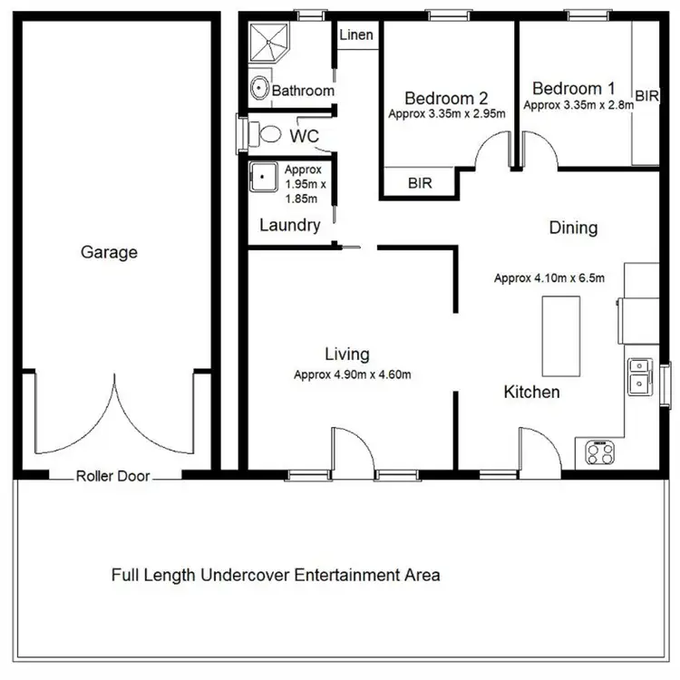 Floorplan of Homely house listing, 6 Boston Street, Port Augusta SA 5700