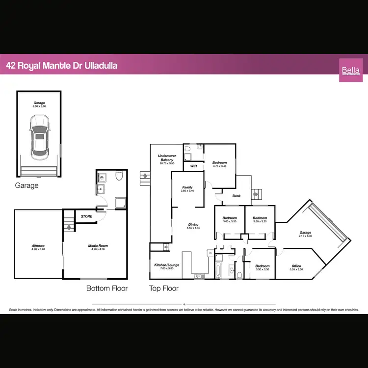 Floorplan of Homely house listing, 42 Royal Mantle Drive, Ulladulla NSW 2539
