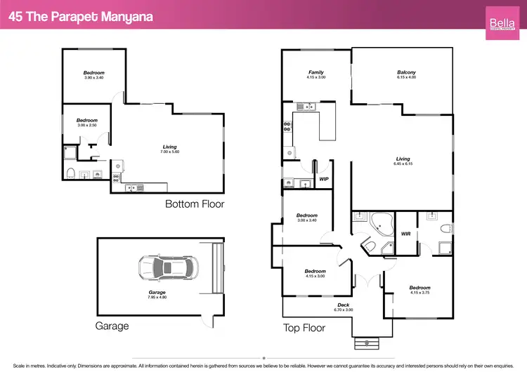 Floorplan of Homely house listing, 45 The Parapet, Manyana NSW 2539
