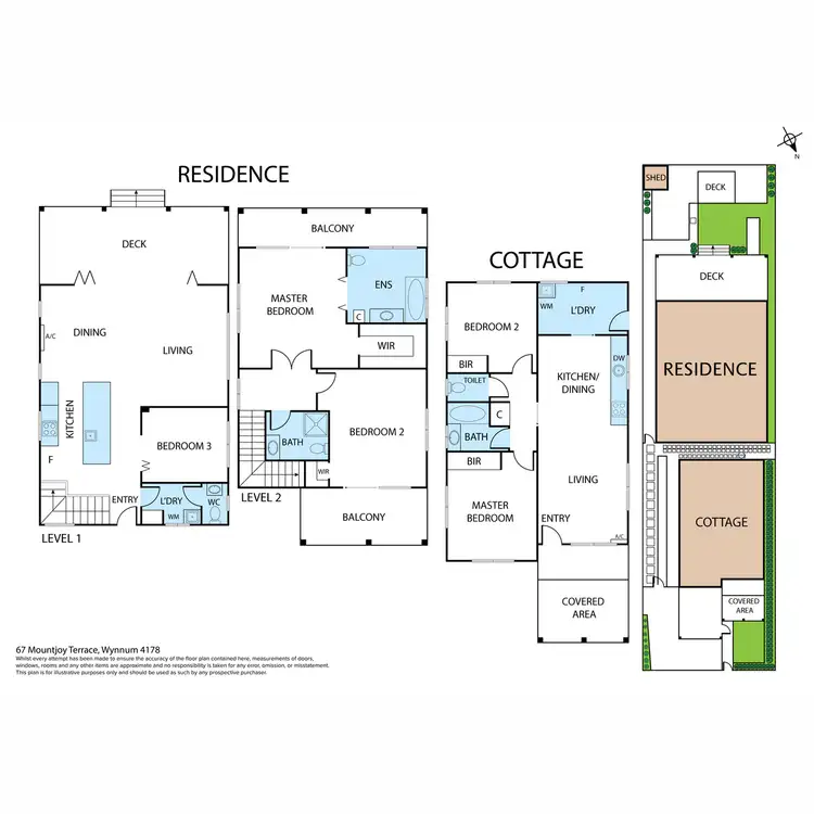 Floorplan of Homely house listing, 67 Mountjoy Terrace, Wynnum QLD 4178