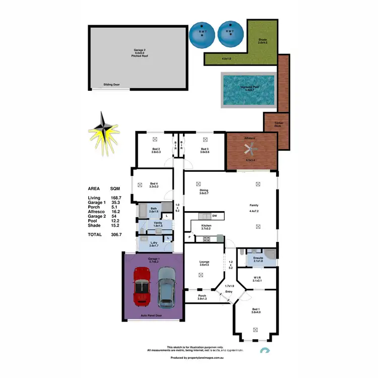 Floorplan of Homely house listing, Address available on request
